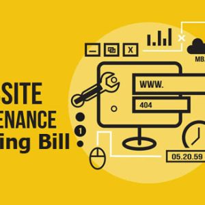 Website Maintenance and hosting bill